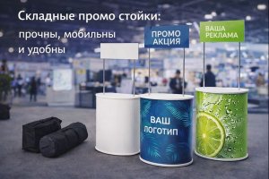 Складные промо-стойки: конструктивные особенности, области применения и современные подходы к производству